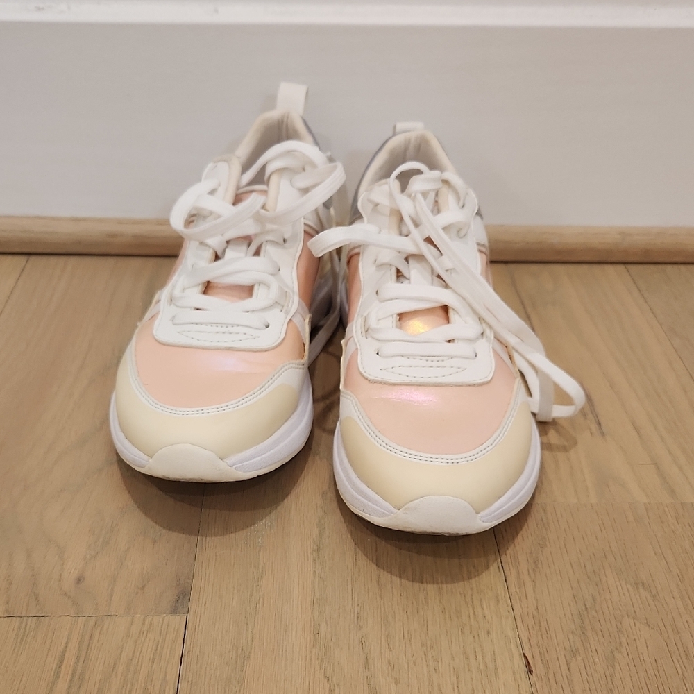 Aldo Women's Sneakers - Pink and Cream